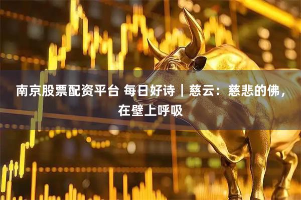 南京股票配资平台 每日好诗｜慈云：慈悲的佛，在壁上呼吸